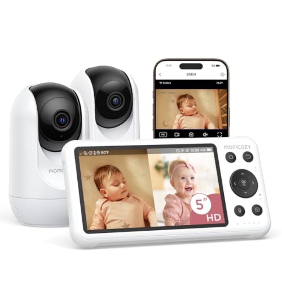 Smart WiFi baby monitor for ho - Baby Monitor Split Screen 评论和价格
