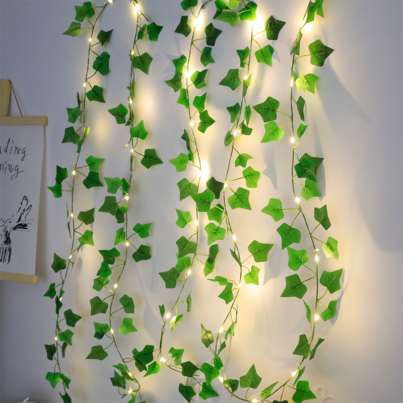 2M Green Leaf String Lights Ar - Baby Nursery Light 评论和价格