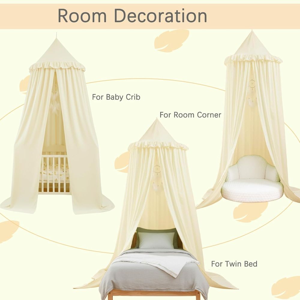 Kids Bed or Crib Twin Size Dre - Baby Nursery Curtains 评论和价格