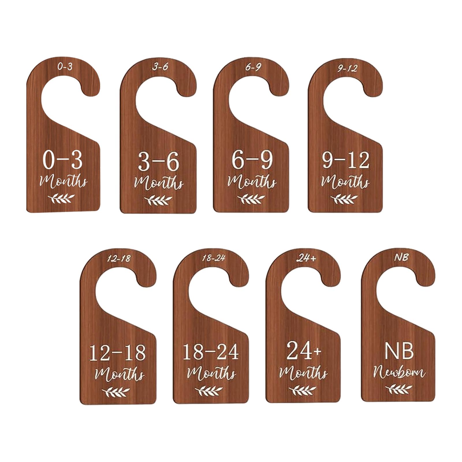 8 Pieces Baby Closet Size Divi - Closet Organizer Baby 评论和价格