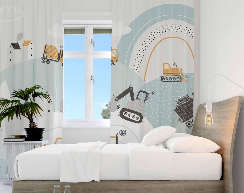 Baby Boy Nursery Curtains Rain - Baby Nursery Curtains 评论和价格