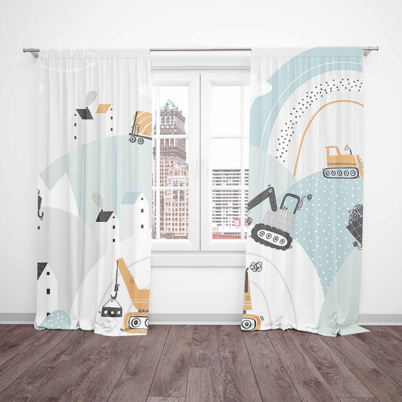 Baby Boy Nursery Curtains Rain - Baby Nursery Curtains 评论和价格