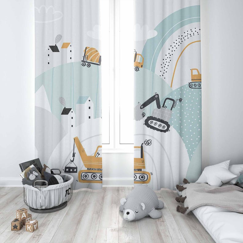 Baby Boy Nursery Curtains Rain - Baby Nursery Curtains 评论和价格