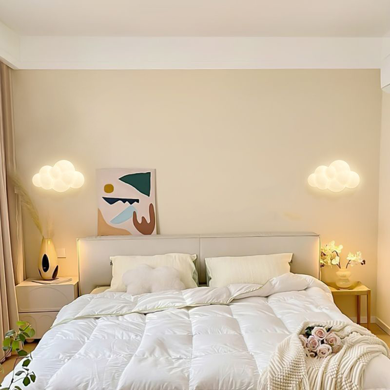 White Cloud Wall Lamps for Chi - Baby Nursery Light 评论和价格