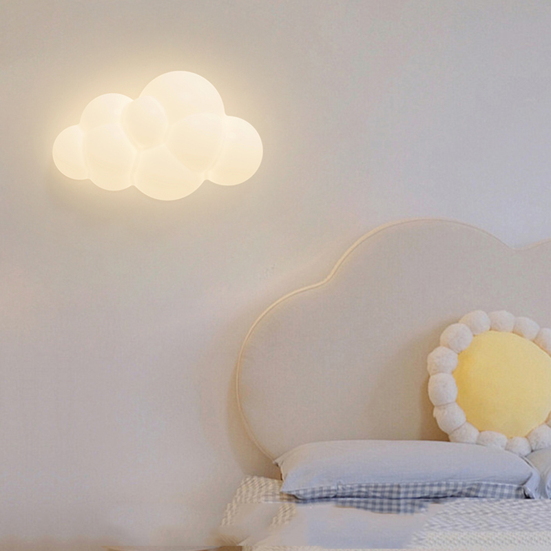 White Cloud Wall Lamps for Chi - Baby Nursery Light 评论和价格