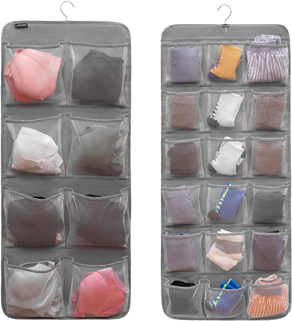Dual-Sided Hanging Closet Orga - Closet Organizer Baby 评论和价格