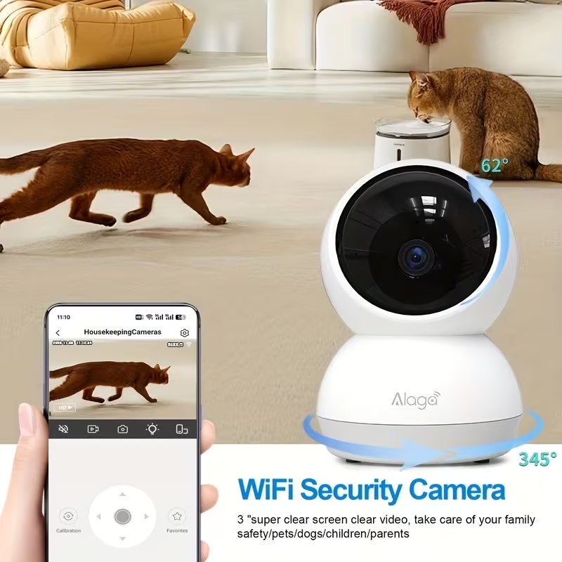Smart WiFi Security Camera Dua - Baby Monitor Split Screen 评论和价格