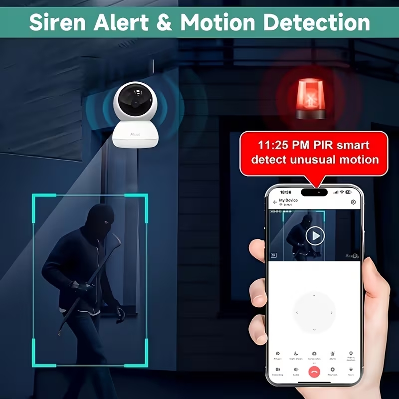 Smart WiFi Security Camera Dua - Baby Monitor Split Screen 评论和价格