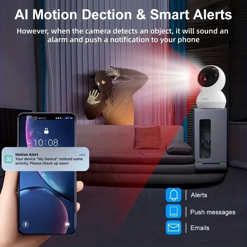 Smart WiFi Security Camera Dua - Baby Monitor Split Screen 评论和价格