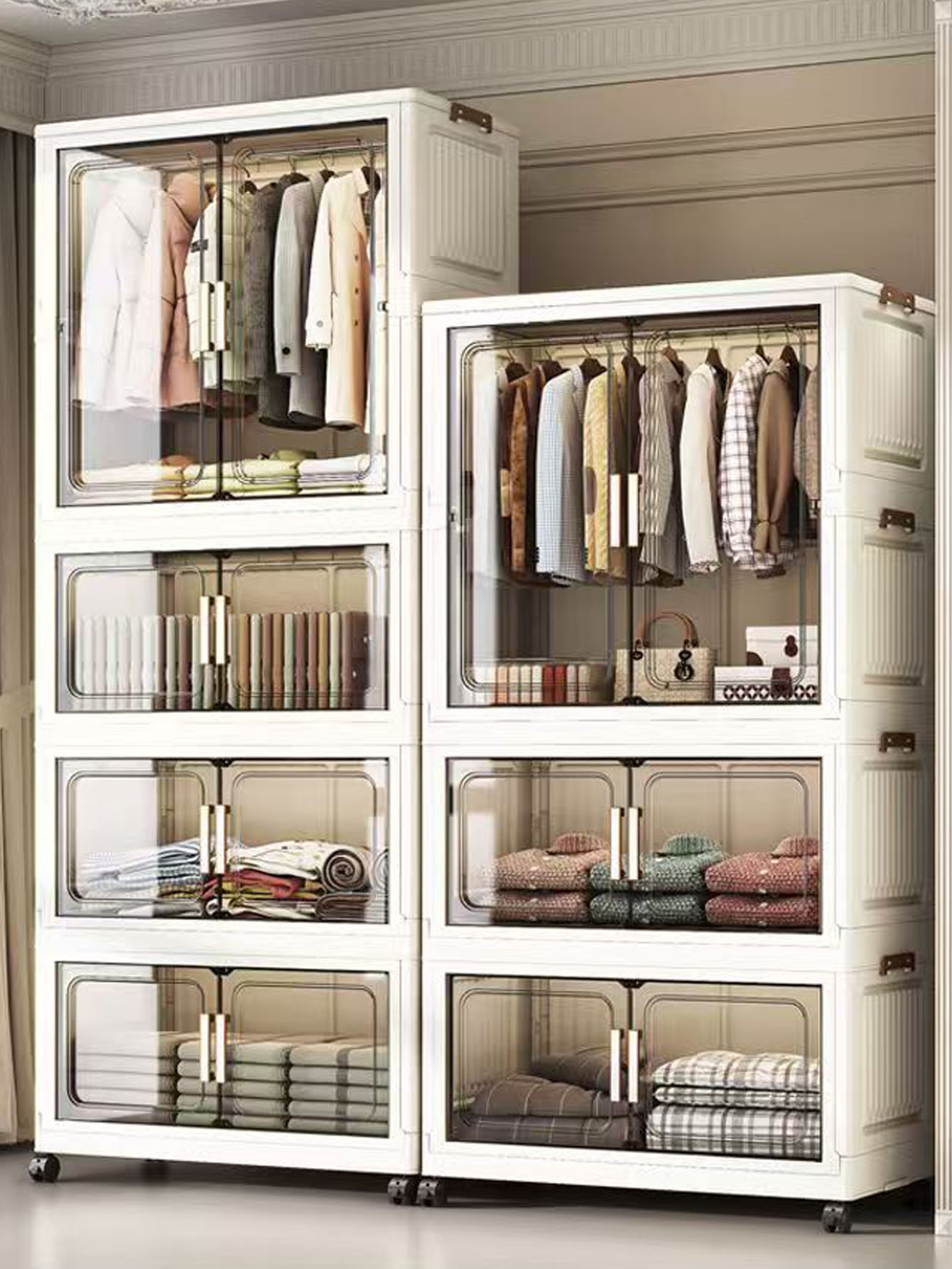 Thickened Multi-Layer Plastic  - Closet Organizer Baby 评论和价格