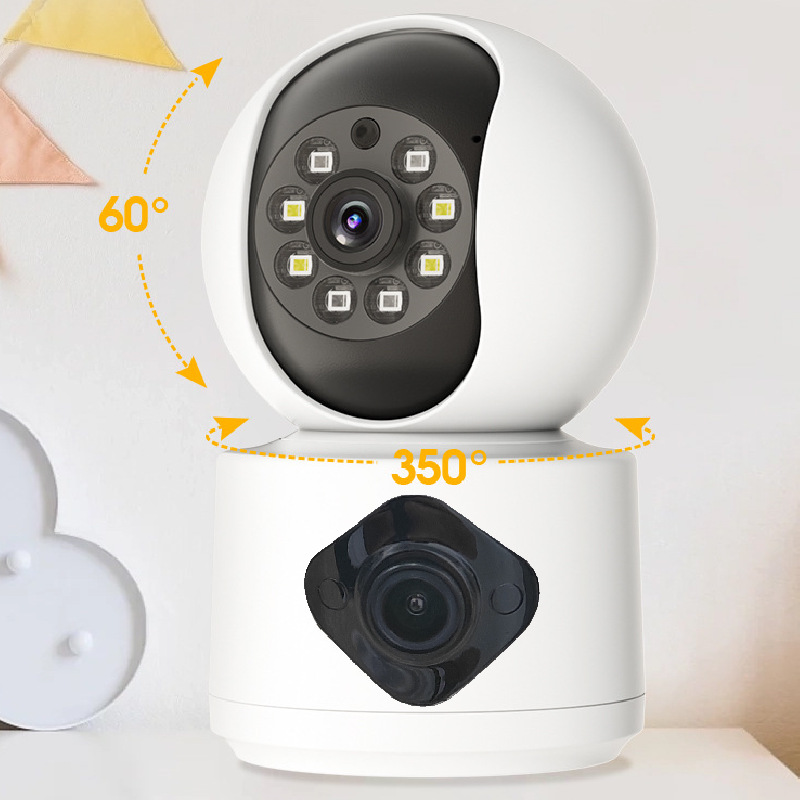 YI Lot APP 4MP Dual Lens Full  - Baby Monitor Split Screen 评论和价格