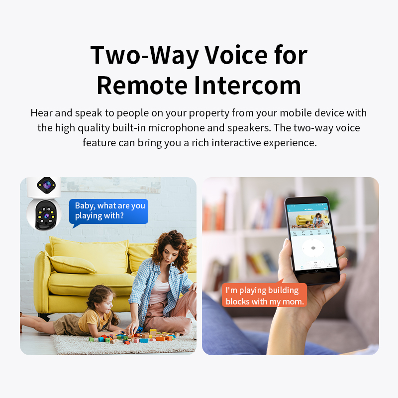 YI Lot APP 4MP Dual Lens Full  - Baby Monitor Split Screen 评论和价格