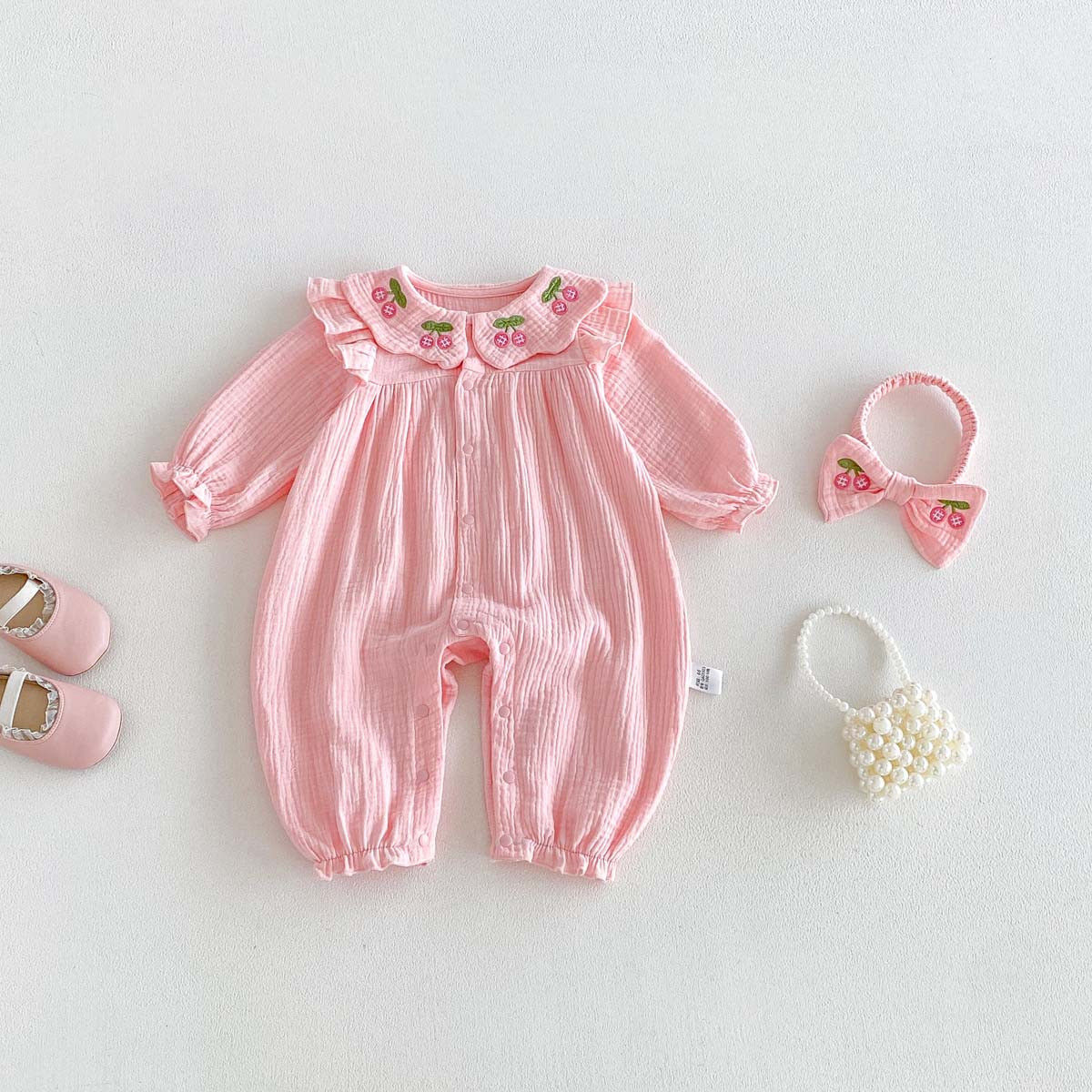 Newborn Baby Girls Spring Autu - Baby Nursery Embroidery 评论和价格
