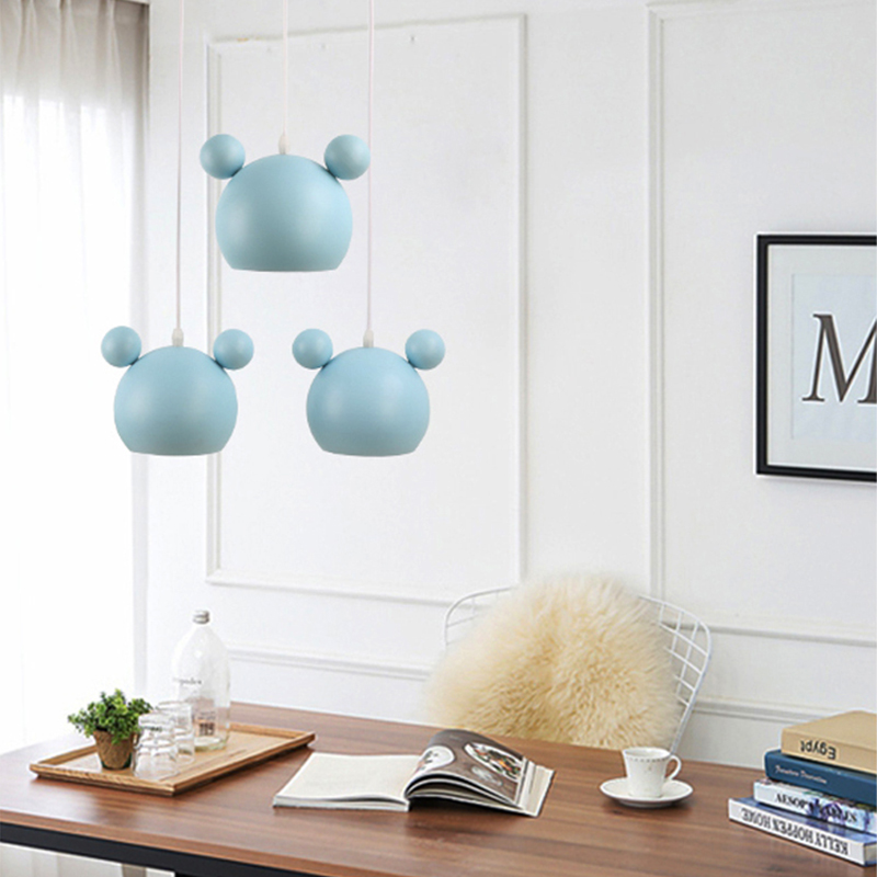Modern Mickey Pendant Lights C - Baby Nursery Light 评论和价格