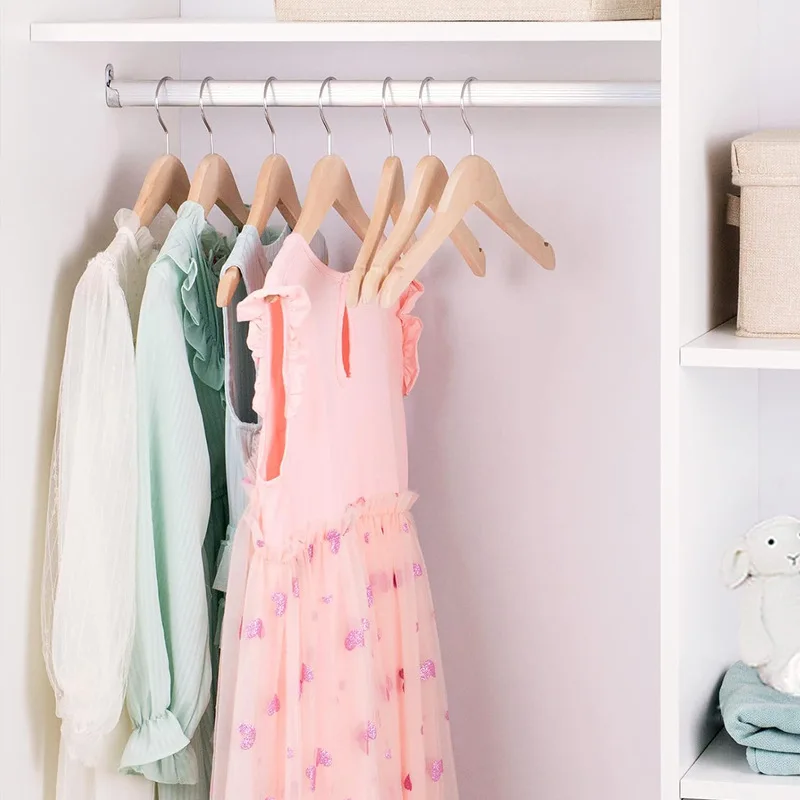 6Pcs/Set Cartoon Wooden Baby C - Closet Organizer Baby 评论和价格