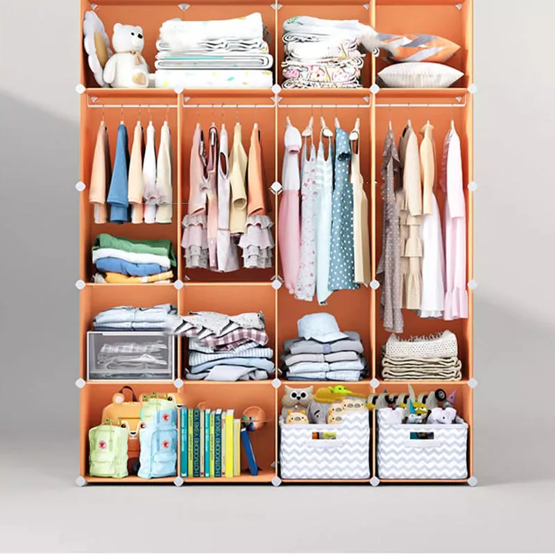 Simple Shelf Wardrobe Clothes  - Closet Organizer Baby 评论和价格
