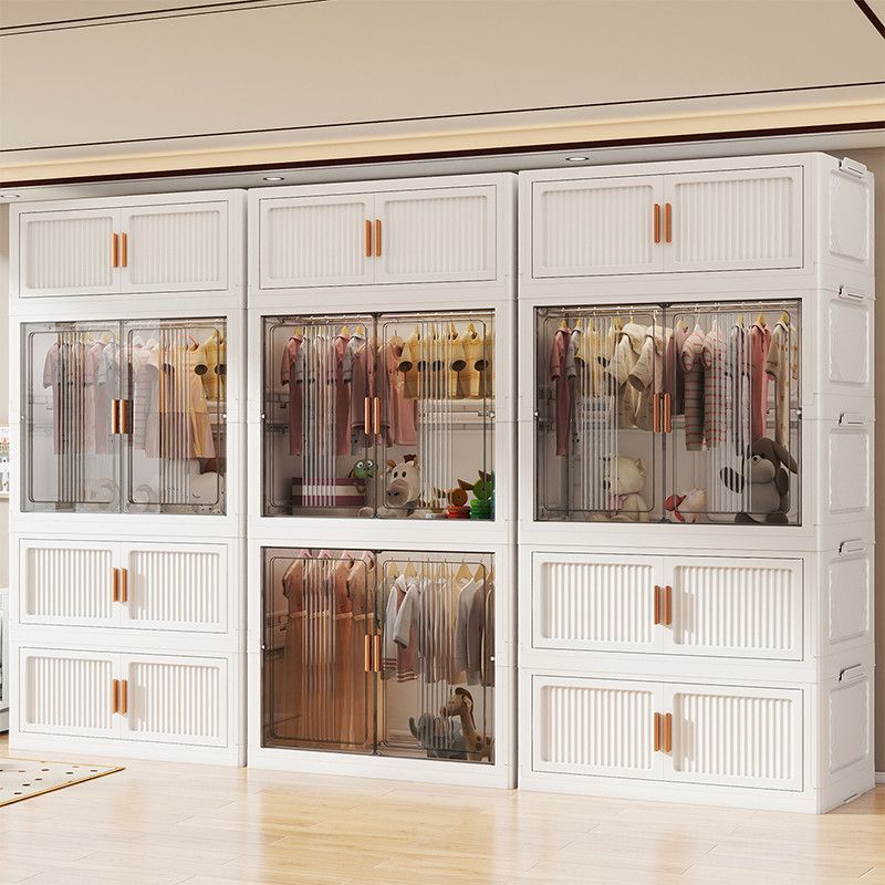 Foldable Storage Cabinet for B - Closet Organizer Baby 评论和价格