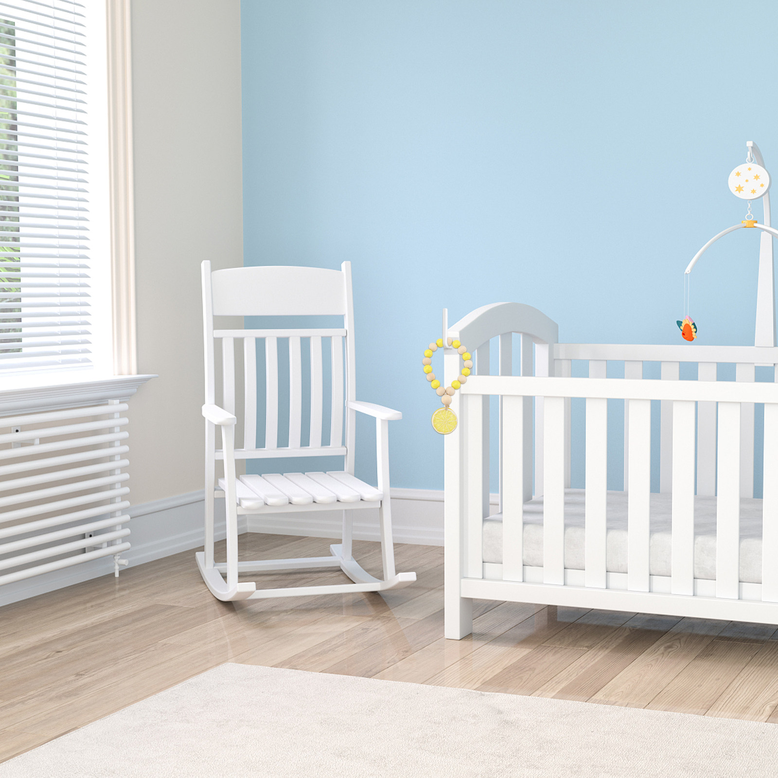 1Pcs Wooden Beads Garland Pend - Baby Nursery Layout 评论和价格