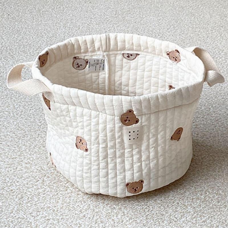 Cute Bear Embroidery Diaper Ba - Closet Organizer Baby 评论和价格