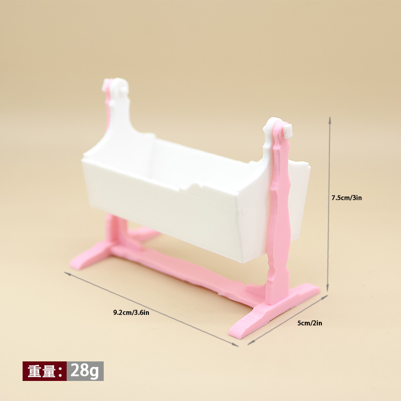 Mini Baby Cradle Rocking Bed M - Baby Nursery Layout 评论和价格