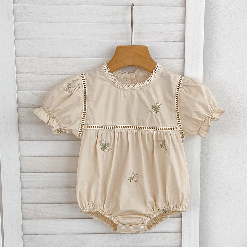 0-24M Baby Rompers Embroidery  - Baby Nursery Embroidery 评论和价格