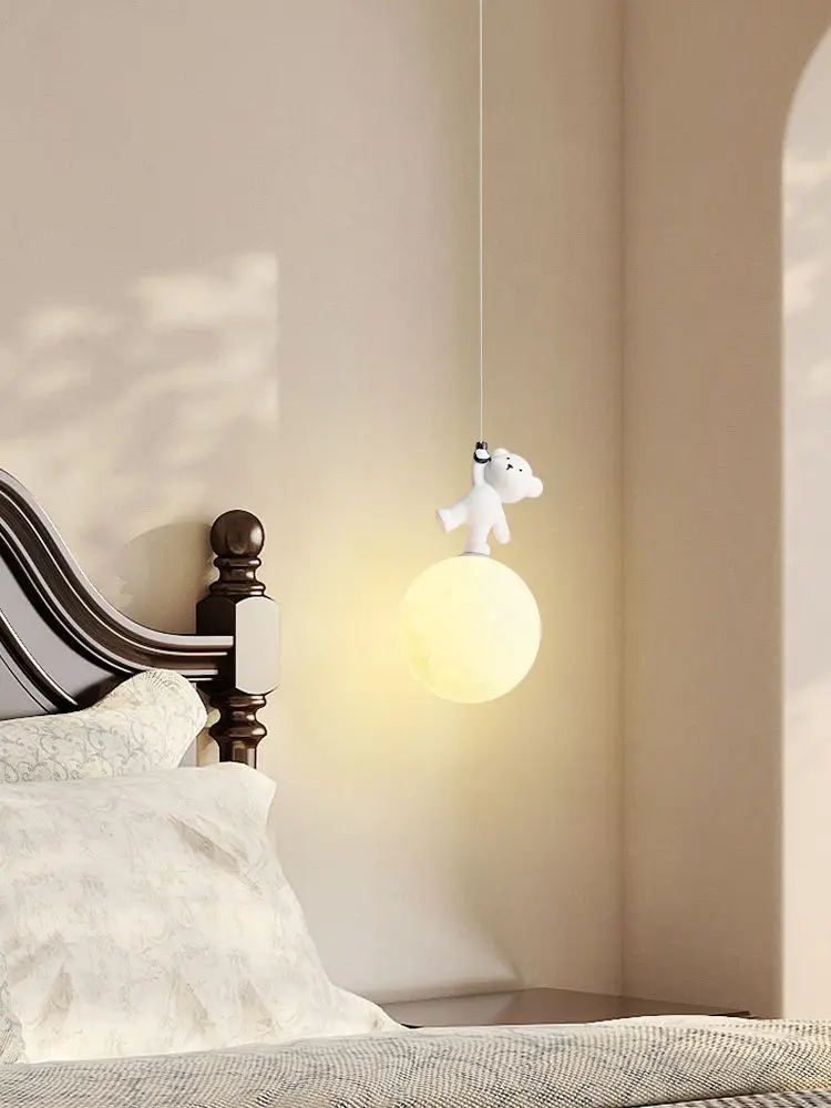 Bear Lamp Cartoon Nursery Beds - Baby Nursery Light 评论和价格