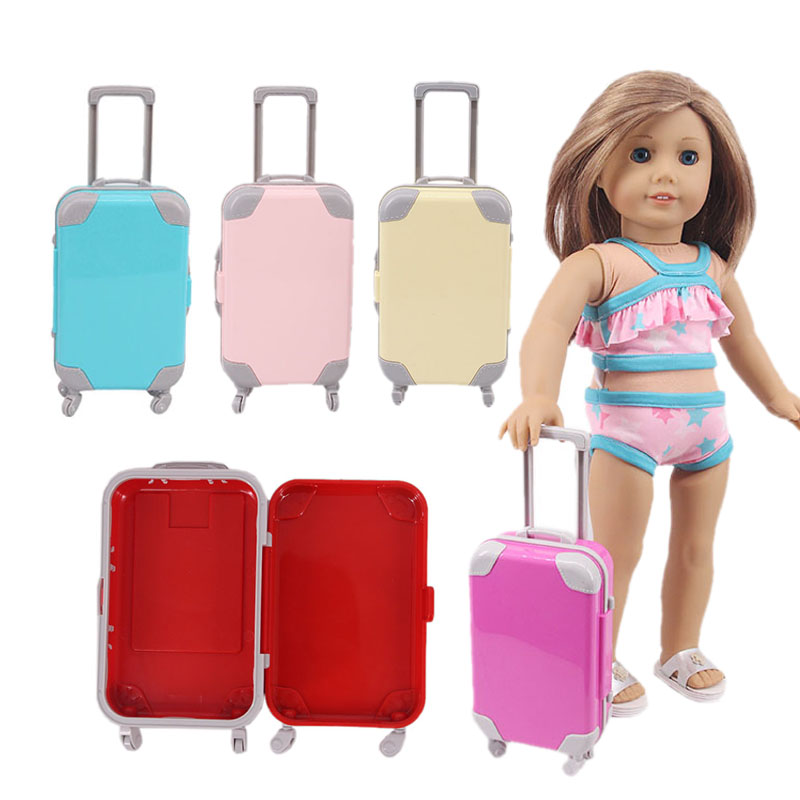 Doll Accessories Suitcase Cart - Closet Organizer Baby 评论和价格