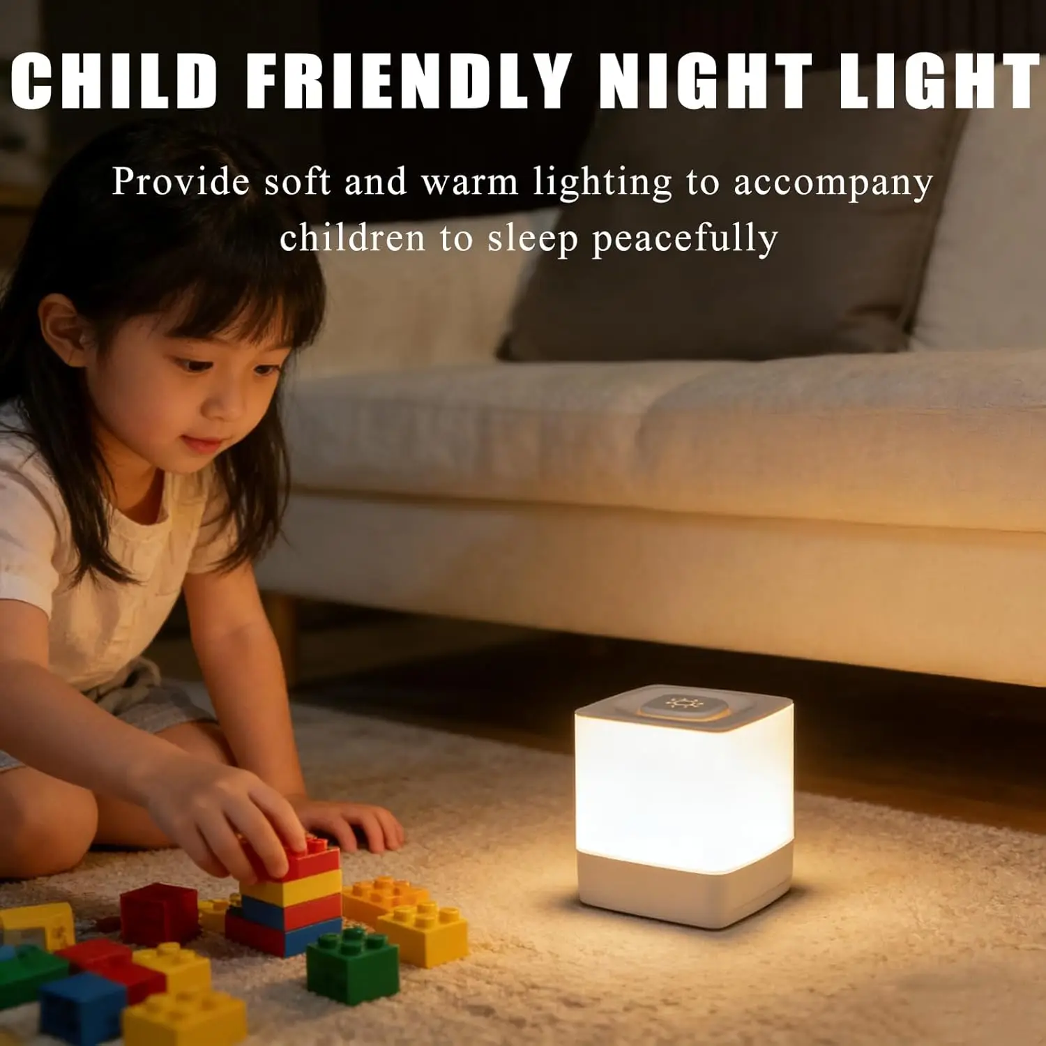 LED Night Light Bedside Lamp,T - Baby Nursery Light 评论和价格