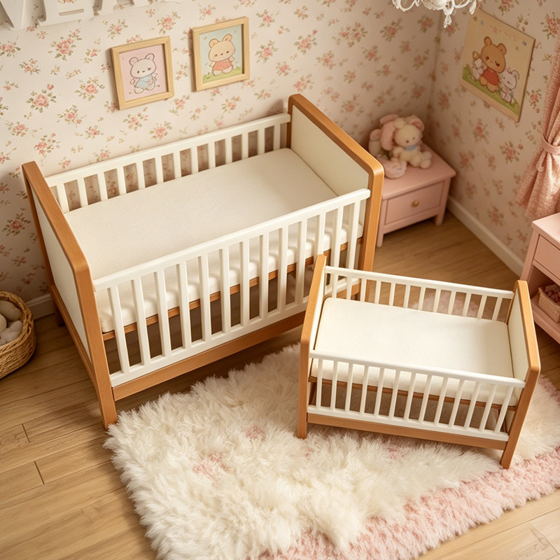 Mini plastic Baby Crib, Dollho - Baby Nursery Layout 评论和价格
