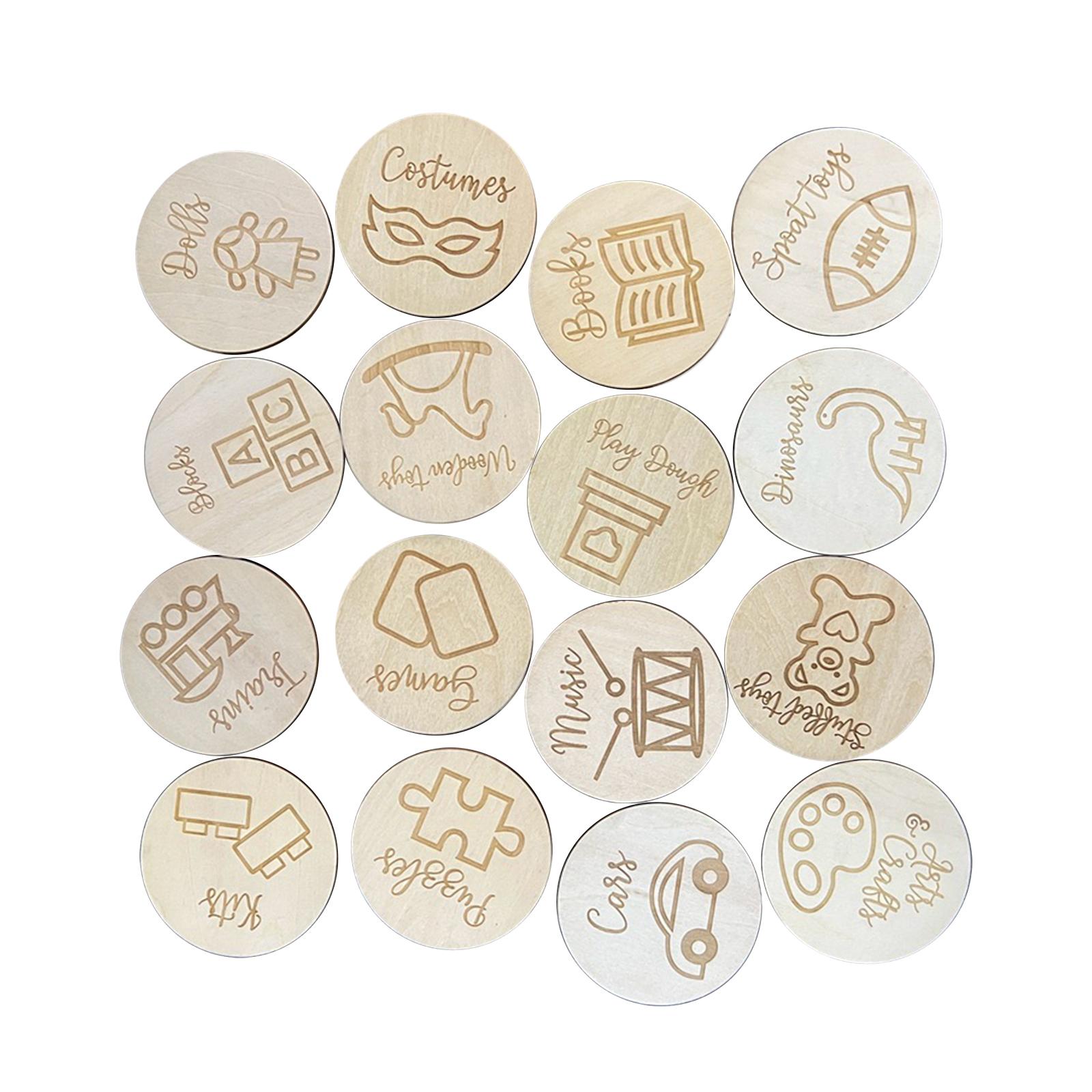 Wooden Storage Tags Baby Nurse - Baby Nursery Bundles 评论和价格