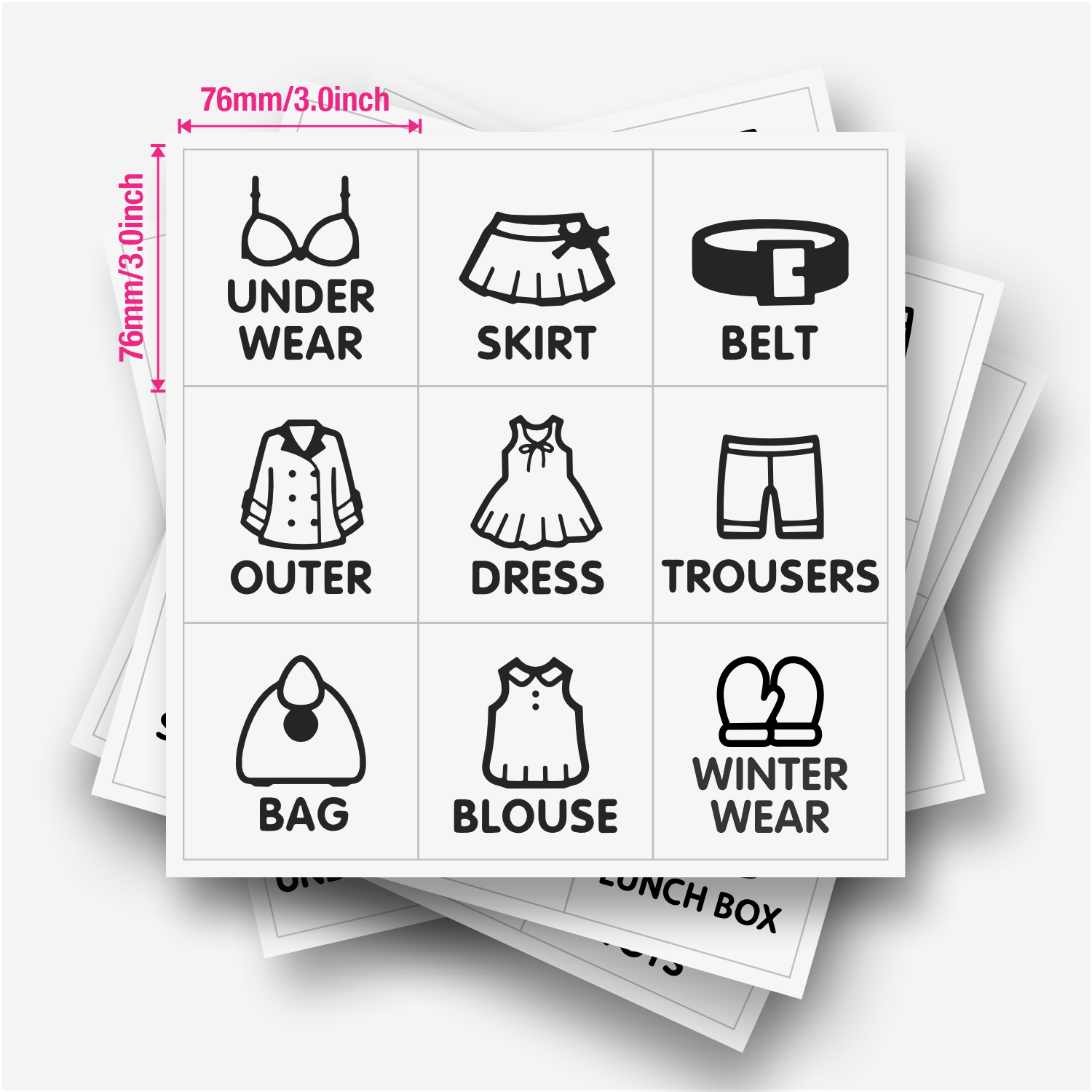 9 pcs/Sheet, Wardrobe Organize - Closet Organizer Baby 评论和价格