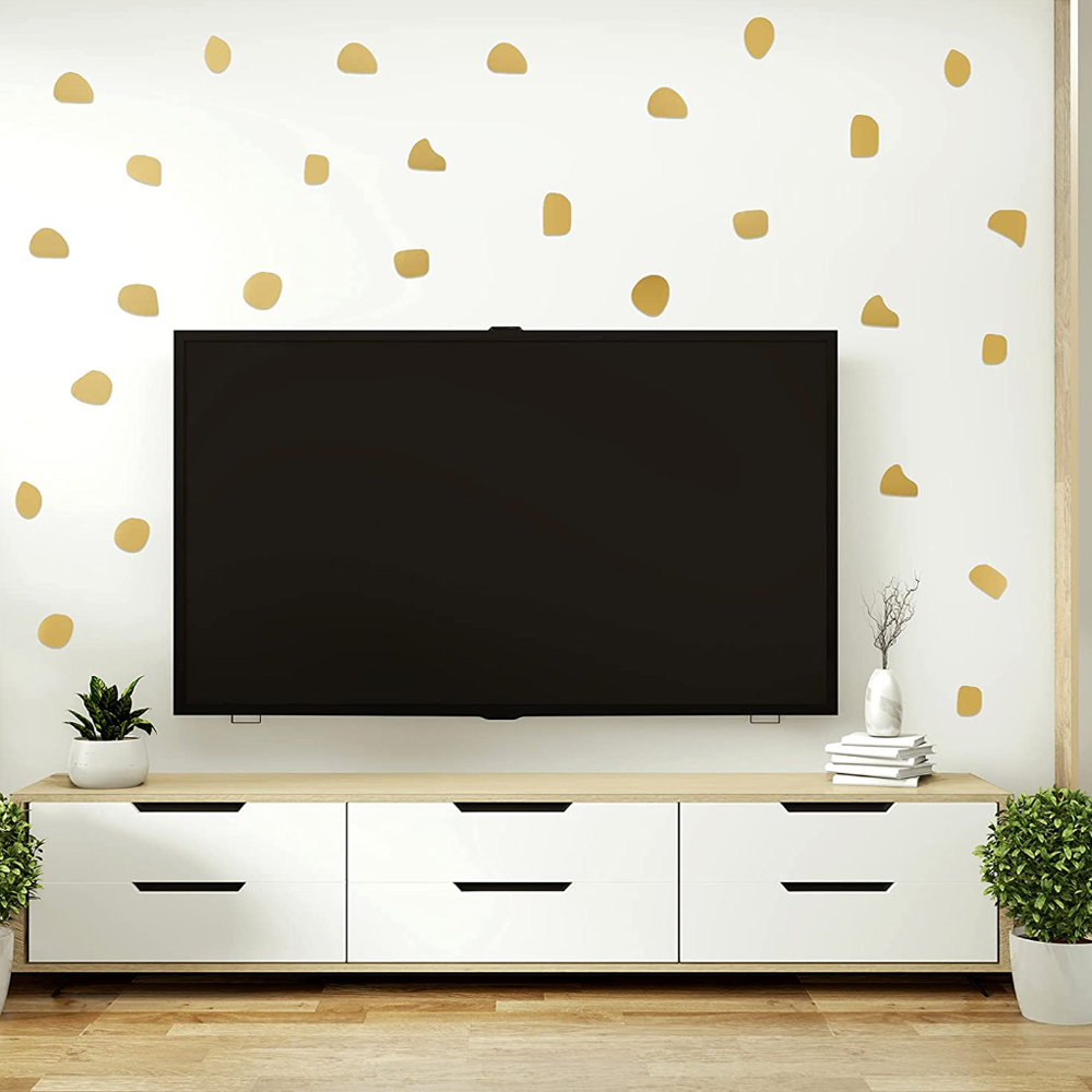 96Pcs/set Cute  Irregular Dots - Baby Nursery Wallpaper Girl 评论和价格