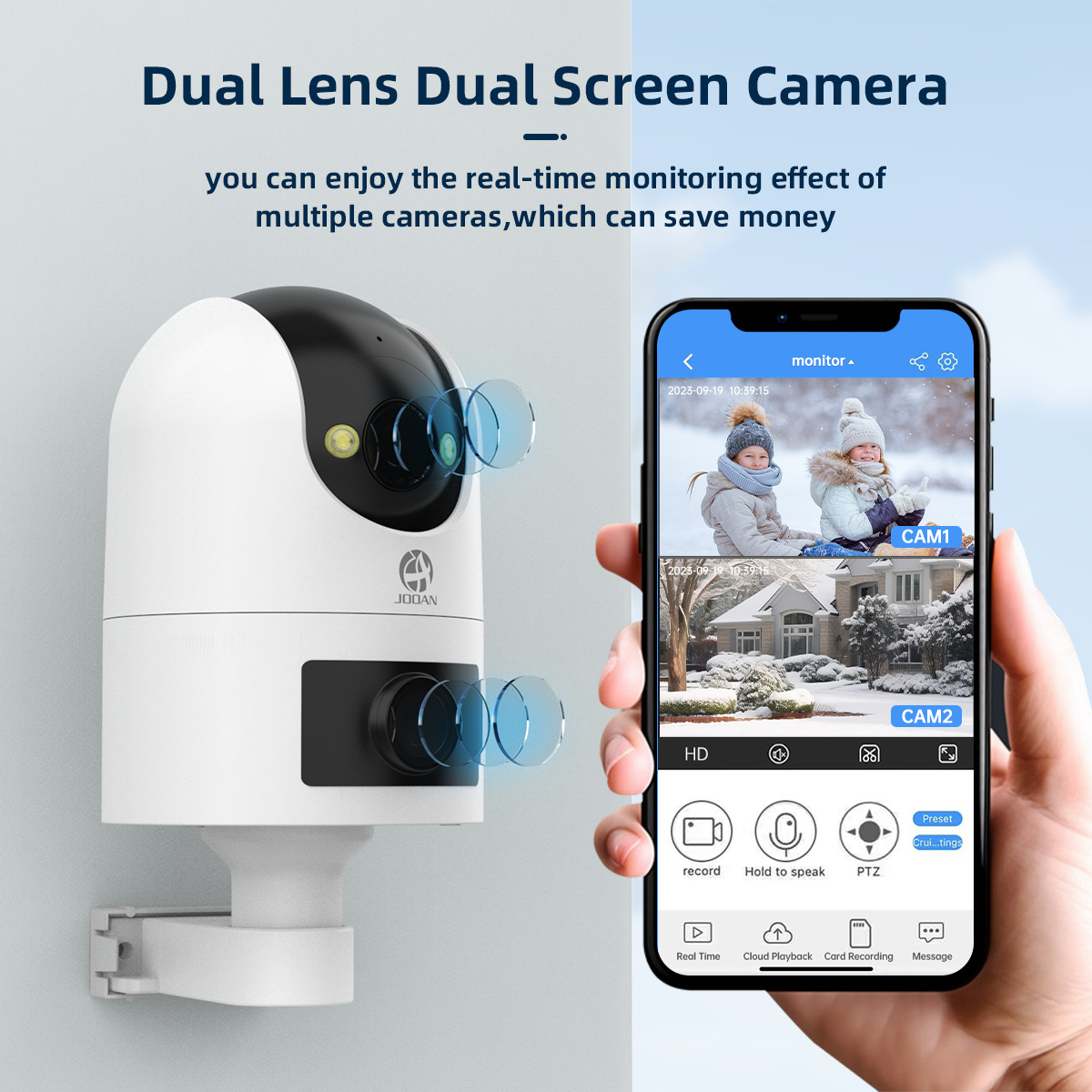 4K PTZ IP Camera Outdoor Water - Baby Monitor Split Screen 评论和价格